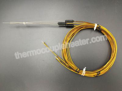 China Hot Runner Mold Type J Type Thermocouple Probe With Plastic Molded Transition for sale