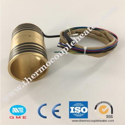 China Hot - Runner Brass Pipe Heater Nozzle Heater Pressed With Coil Heater For Plastic Injection Molds for sale