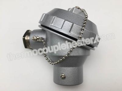 China Color plata de aluminio de la cabeza de la conexión de la IDT del termopar de KNY/de KNC para industrial en venta