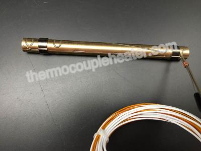 China Diameter 10mm Press In Brass Nozzle Coil Heater With Thermocouple And Slot for sale