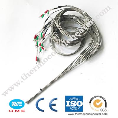 China Thread K Type Thermocouple For Gas Turbine Exhaust for sale
