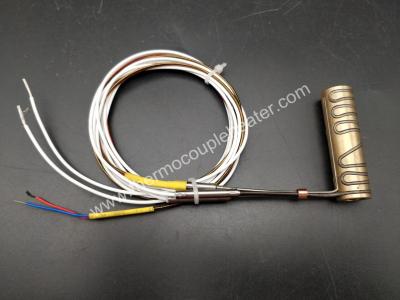 China Brass Hot Runner Nozzle Heater With Builtin Thermocouple for sale