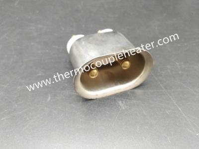 China Conector de alta temperatura 600V 35A del zócalo del enchufe masculino de los SS del calentador en venta