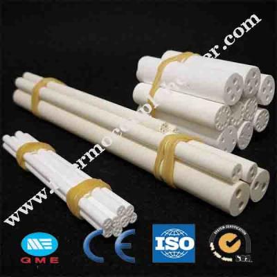 China High Density 95% MgO Ceramic Tube For Thermocouple Protection for sale