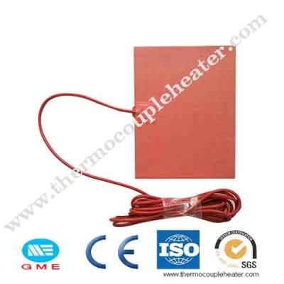China 12V Silicone Rubber Flexible Heater With MgO Insulation for sale