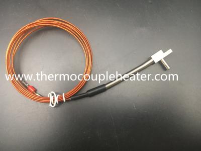 China Hot Runner Manifold Measurement Temperature Sensor Thermocouple With Kapton Cable for sale