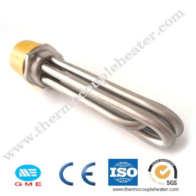China Titanium Submersible Water Tubular Immersion Heater Heating Element for sale