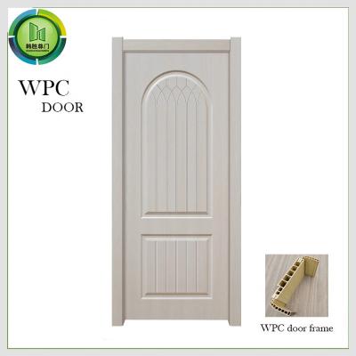 China Pressure Resistant Painting Inside Doors , ODM WPC Painting Entrance Door for sale