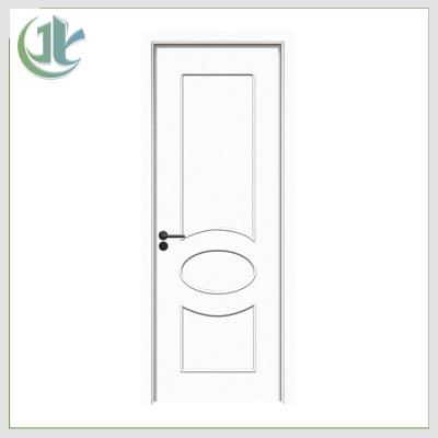 China Waterproof WPC Interior Door Apartment Door 45mm Thickness For Toilet Bathroom for sale