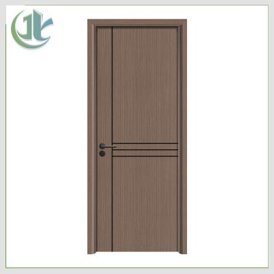 China Hollow Wood Interior WPC Waterproof Doors Flat Termite Resistant for sale
