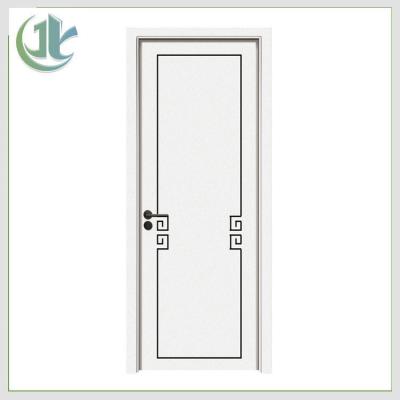 China Waterproof WPC Toilet Door , Termite Resistant Plain Hollow Core Door for sale