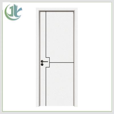 China Water Resistant WPC Hollow Doors Anti Termites Customized Bathroom Use for sale