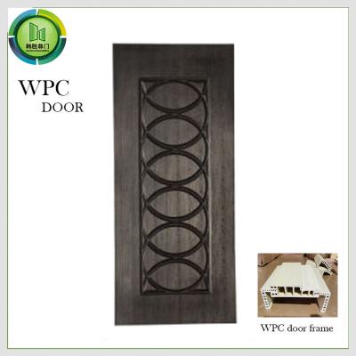 China WPC Fire Resistant Internal Doors , Anticorrosion Impact Rated Doors for sale