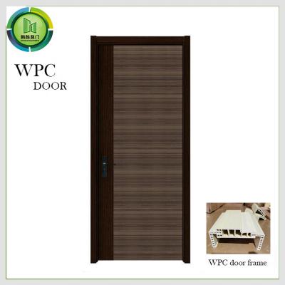 Китай Дверь WPC звукоизоляционная деревянная, деревенская ширина межкомнатных дверей 800mm продается