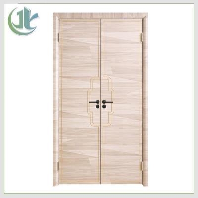 China Sound Resistant WPC Double Doors for sale