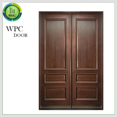China Water Resistent WPC Double Doors for sale