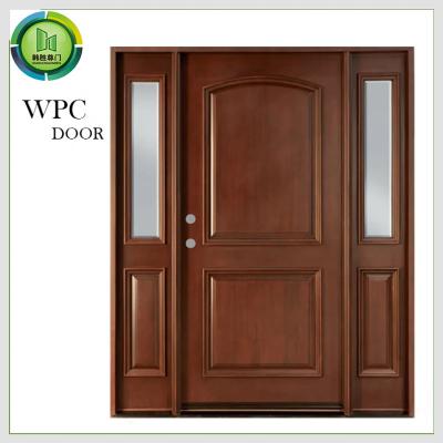 China WPC Internal Fire Rated Double Doors 1200mm Width With Glass for sale