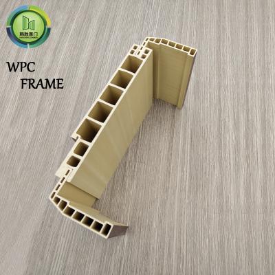 China Custom Acoustic WPC Door Frame For Bathroom Formaldehyde Free 300mm Width for sale