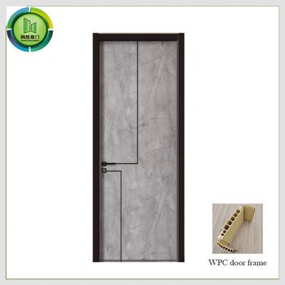 China Water Resistant UPVC Internal Doors for sale