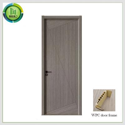 中国 シロアリ抵抗力がある防音UPVCのドア、Wpcの既製のドア900mmの幅 販売のため