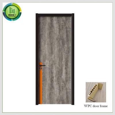 Chine Les portes internes internes blanches d'UPVC ont adapté la largeur aux besoins du client résistante du termite 1000mm à vendre