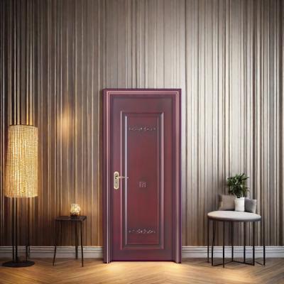 Chine Juye WPC Door Painting WPC Door With Natural Tone And Eco-Friendly Materials à vendre
