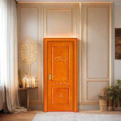 Cina Superior Interior Design With Strong And Durable Painting WPC Door in vendita