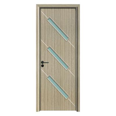 China Juye WPC Glass Door Waterproof and Perfect for Both Residential and Commercial Te koop