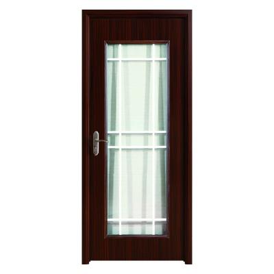 China Waterproof Internal Glass Doors Juye WPC Glass Door with CE ISO9001 and FSC Certificates for sale
