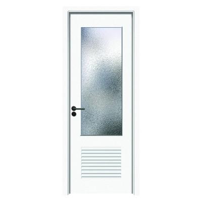 China Juye WPC Glass Door Waterproof and Stylish Internal Glass Doors for Modern Offices for sale
