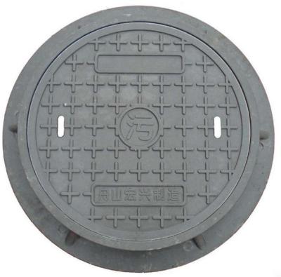 China Civil Engineering Fiberglass Manhole Cover High Corrosion Resistance,Circle Manhole Cover for sale