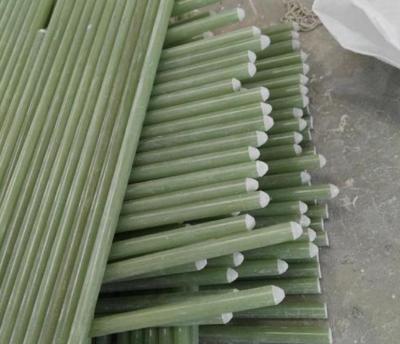 China Customizable 3/4 Inch Solid Fiberglass Rods Corrosion Resistance for sale