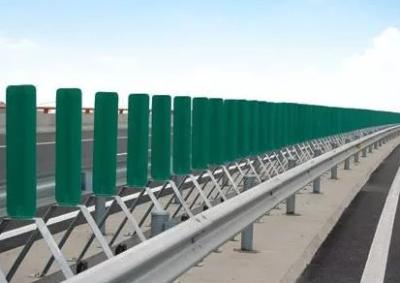 China High Strength Anti Dazzling FRP Fencing Guardrails Installed On Highway For Safety for sale