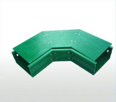 China Horizontal Bend Fibreglass Cable Tray for sale