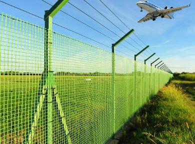 China OEM Durable High Height  Airport FRP Fencing With Low Maintenance for sale