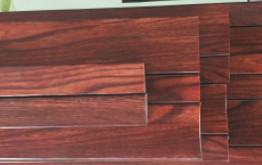 China Tubo imitado de madeira de FRP Pultruded que apoia a resistência de corrosão do conjunto de DIY à venda