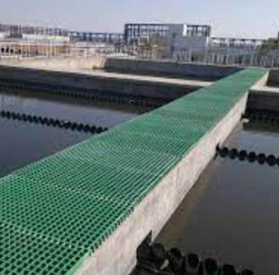 China Environment Protection FRP Grating Sheet GB ASTM E23 Standard for sale
