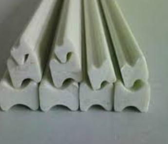 China Solid Fiberglass Pultrusions Customized Shapes Multi Function Flexibility,FRP accessaries for sale