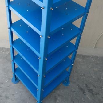 China Corrosion Resistance FRP Moulded Products Fiberglass Shelf Customizable for sale