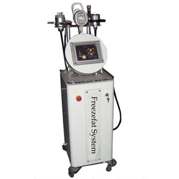 China Máquina do emagrecimento do corpo, equipamento ultrassônico da cavitação do tratamento do GELO do RF do vácuo à venda