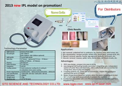 China Professional IPL Beauty Equipment With FDA , CE Certificate for sale