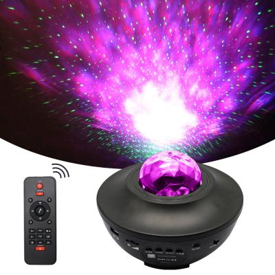 China Customization LED USB Colorful Night Light Lamp Music Player Starry Sky Projection Lamp for Children en venta