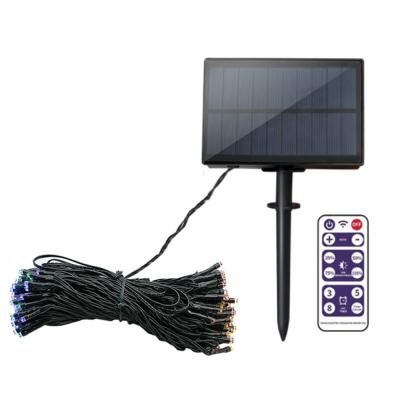 Chine Two-color 8 light modes Star string lights solar string light with remote control à vendre