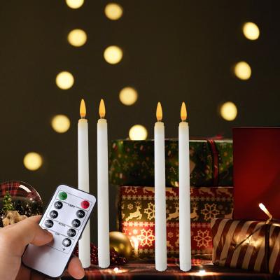 China 12pcs  flameless Candle Lights per Box Wedding Church Led Battery Candle Lights Remote Control Long Stem Candle Lights for sale