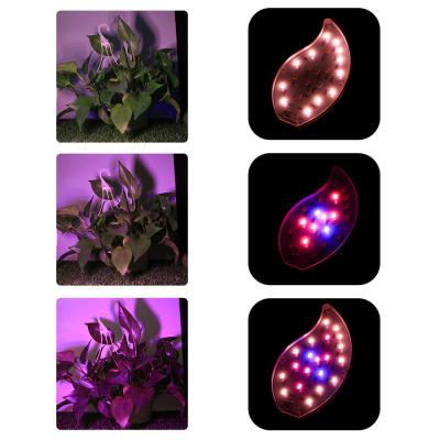 中国 DC 5V Tree Leaves Type USB Waterproof LED Grow Light with Timer for Vegetables Flowers and Indoor Potted Plants 販売のため
