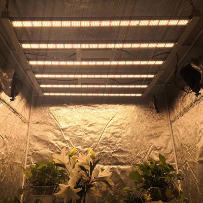 中国 ETL approved lm301b 450w foldable led bars grow light for indoor plants 販売のため