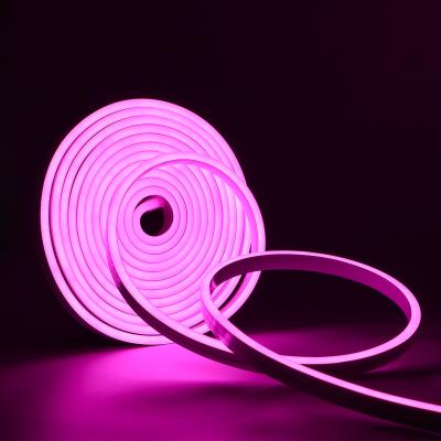 China Strength Factory Customization  Pink Led Neon Flex Light  45LM/W 8MM Neon Light Strip for sale
