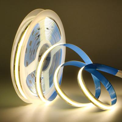 China 12V High Brightness Neutral White lamp 540LEDs/Meter COB LED Strip Light for living room bedroom à venda