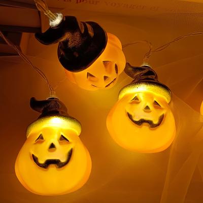 Κίνα Halloween Party Decoration LED String Light Orange Pumpkin Jack-O-Lantern capped Pumpkin Lights for Halloween Decorations προς πώληση