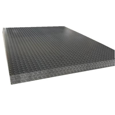 China Hot Rolled Checkered Mild Steel Sheet Plate 600mm-1500mm for sale